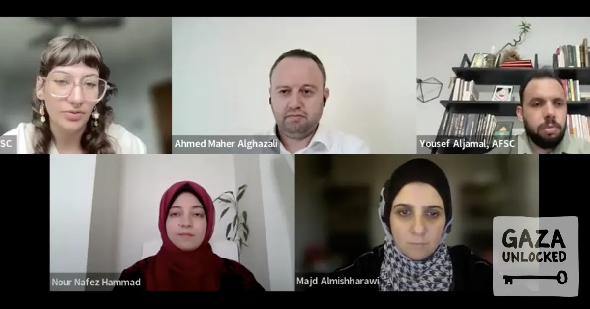 Rebuilding Education in Gaza: What Can We Do? | Gaza Unlocked
